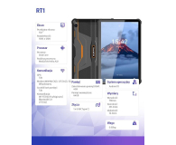OUKITEL RT1 LTE 10,1" 4/64GB 10000mAh Orange Rugged - 713635 - zdjęcie 4